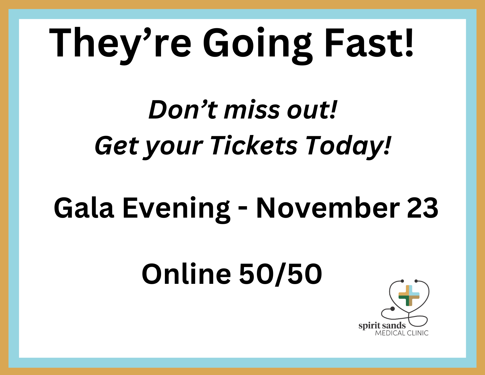 Christmas Gala Tickets – Going Fast!