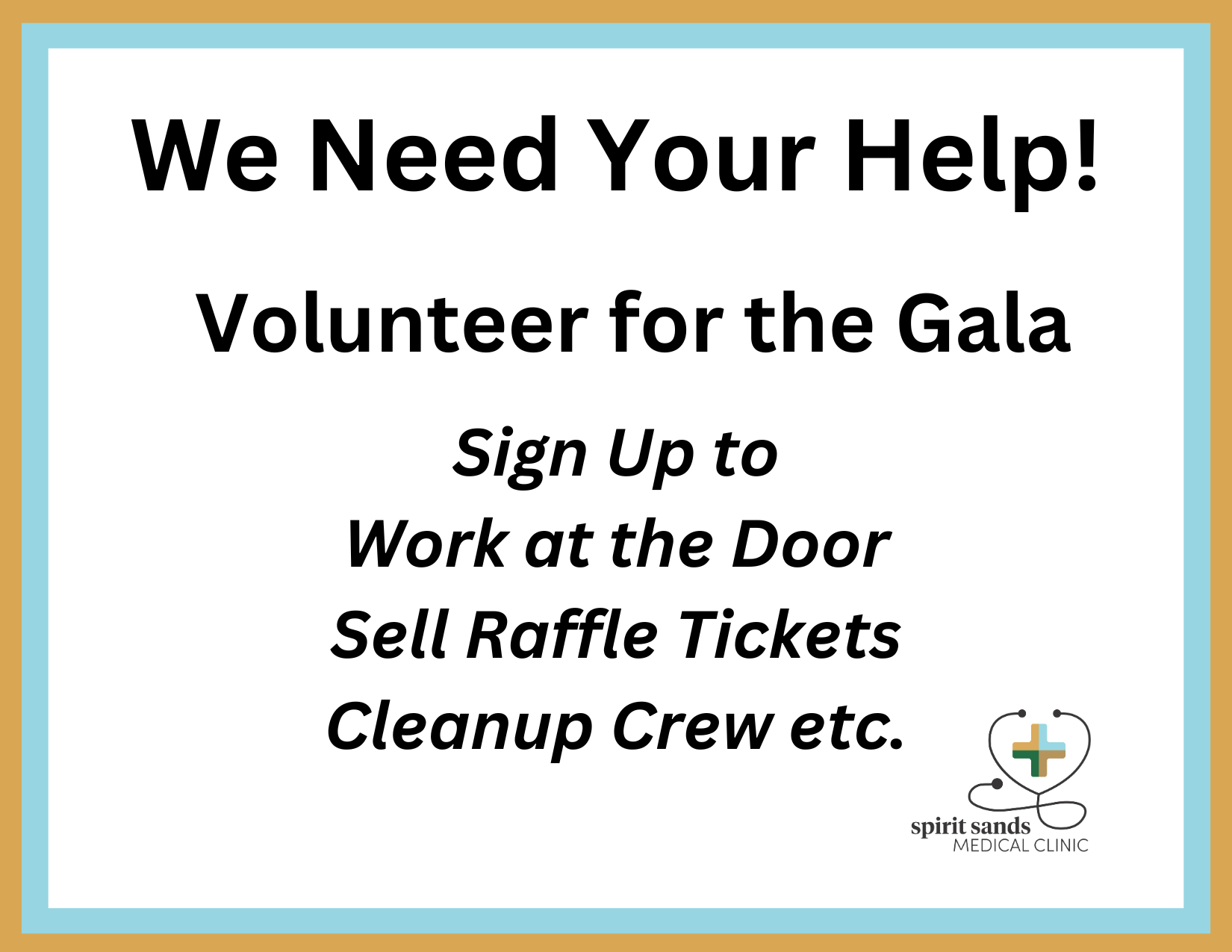 Get on the Nice List! Volunteers needed for Christmas Gala!